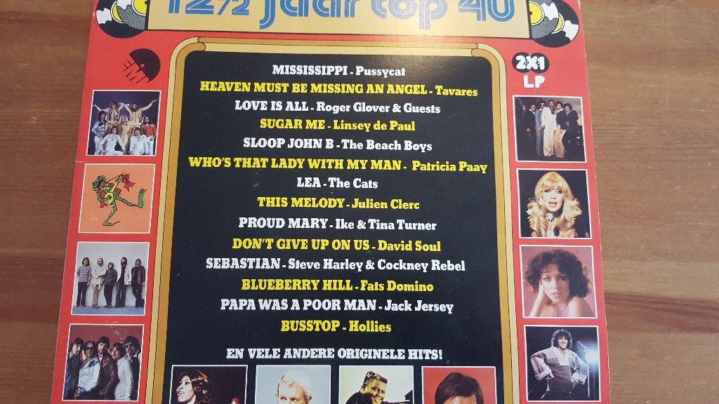 12,5 jaar top 40 (1977) vinyl 2lp, Ophalen of Verzenden, Gebruikt, 12 inch