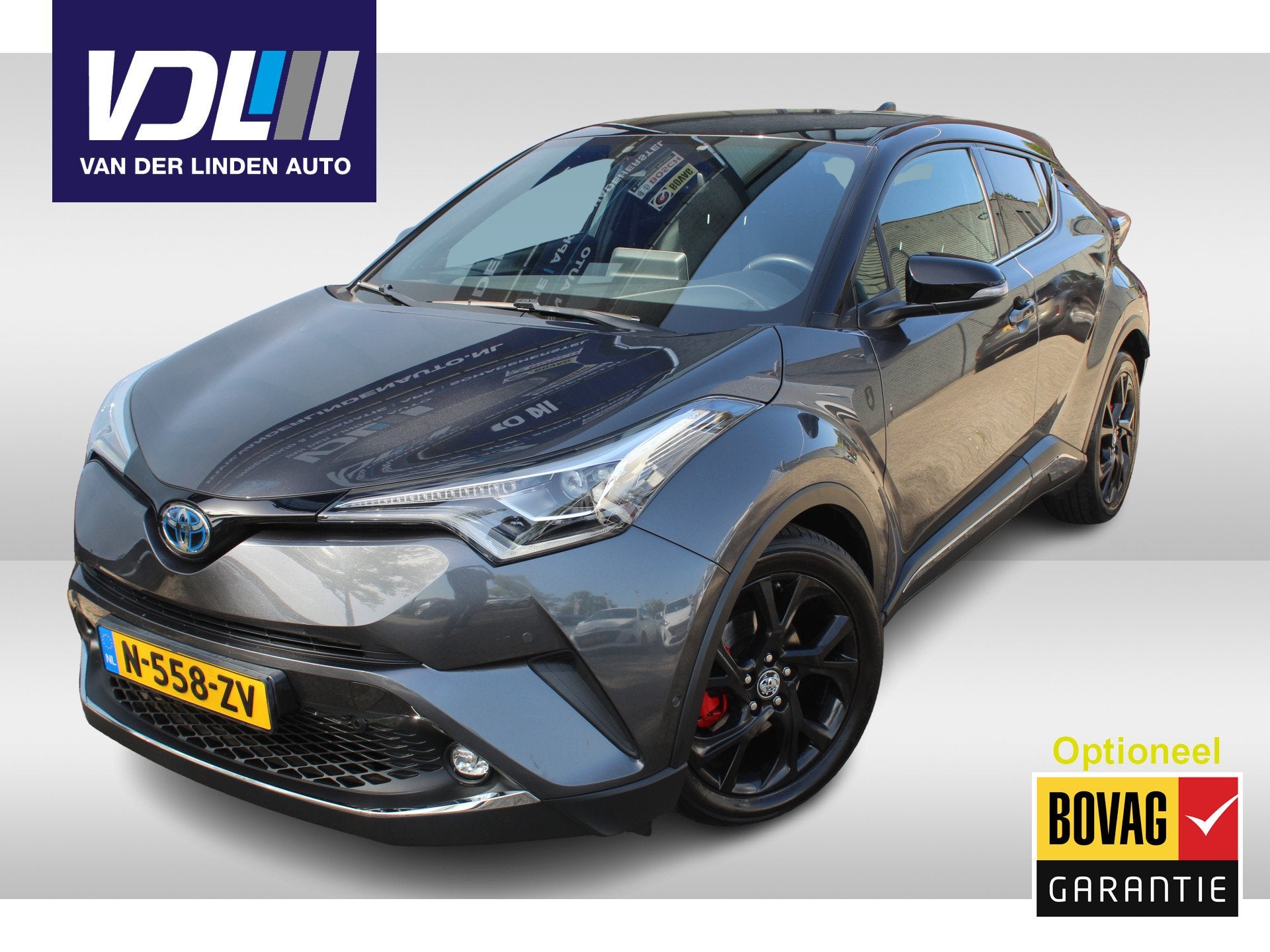 Toyota C-HR 1.8 Hybrid Executive Stoelverwaming l Dodehoekde, Auto's, Automatische klimaatregeling, Euro 6, 4 cilinders, Leder