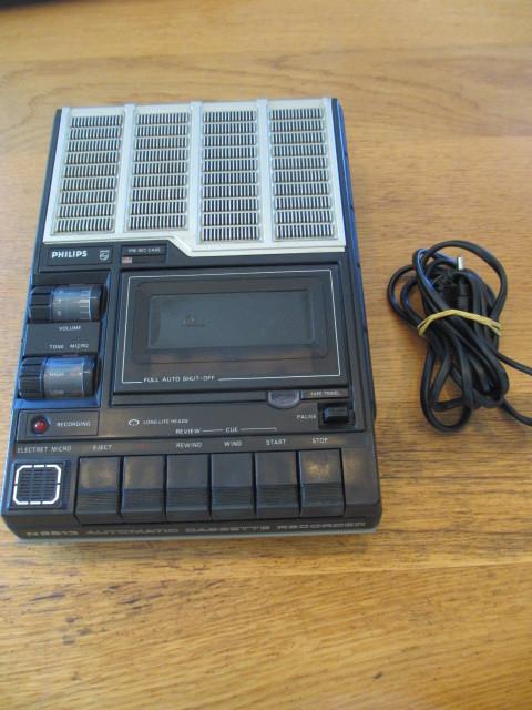 Philips N2213 cassette recorder, Audio, Tv en Foto, Cassettedecks, Ophalen of Verzenden, Enkel, Philips, Tape counter