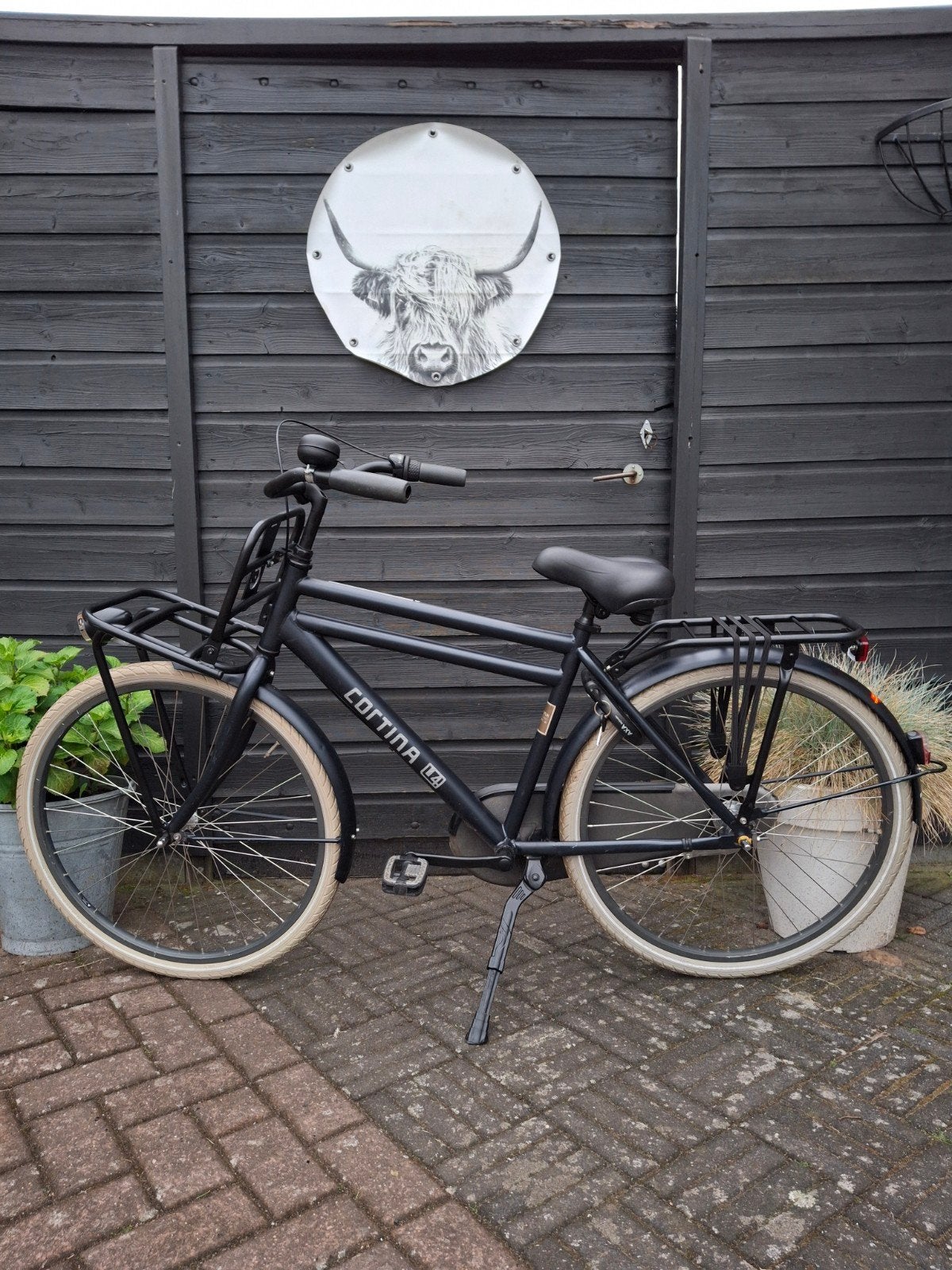 Cortina U4 Transport jongensfiets kinderfiets 26 inch 3versn, Fietsen en Brommers, Fietsen | Jongens, Terugtraprem, Versnellingen