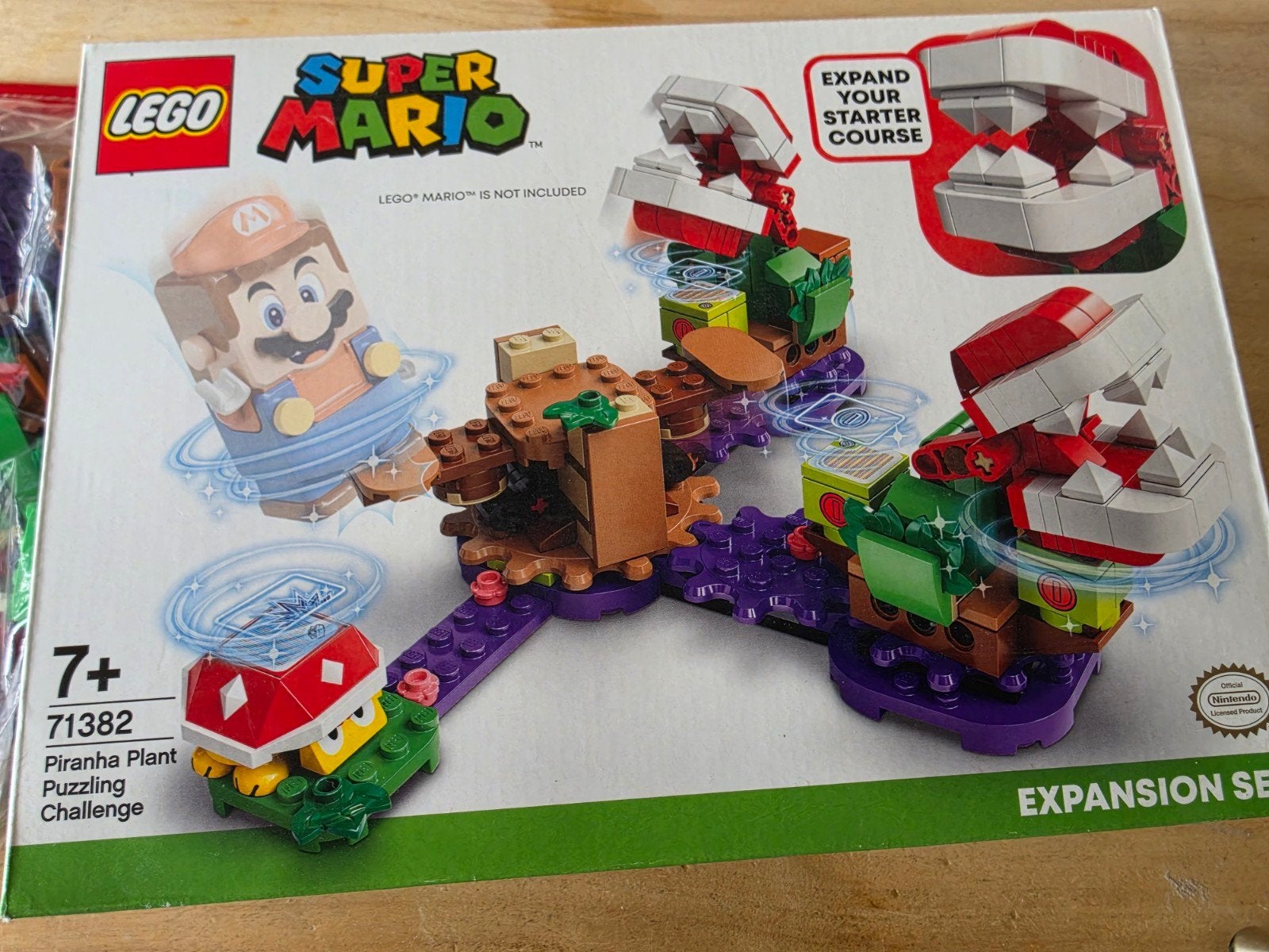 LEGO Super Mario Piranha Plant Puzzling Challenge 71382, Compleet, Lego, Ophalen of Verzenden, Zo goed als nieuw