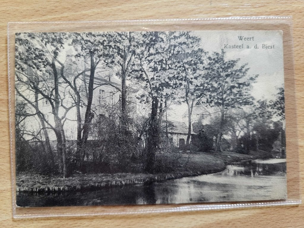 ansicht WEERT Kasteel ad Biest, Verzamelen, Ansichtkaarten | Nederland, Ophalen of Verzenden, Voor 1920, Limburg