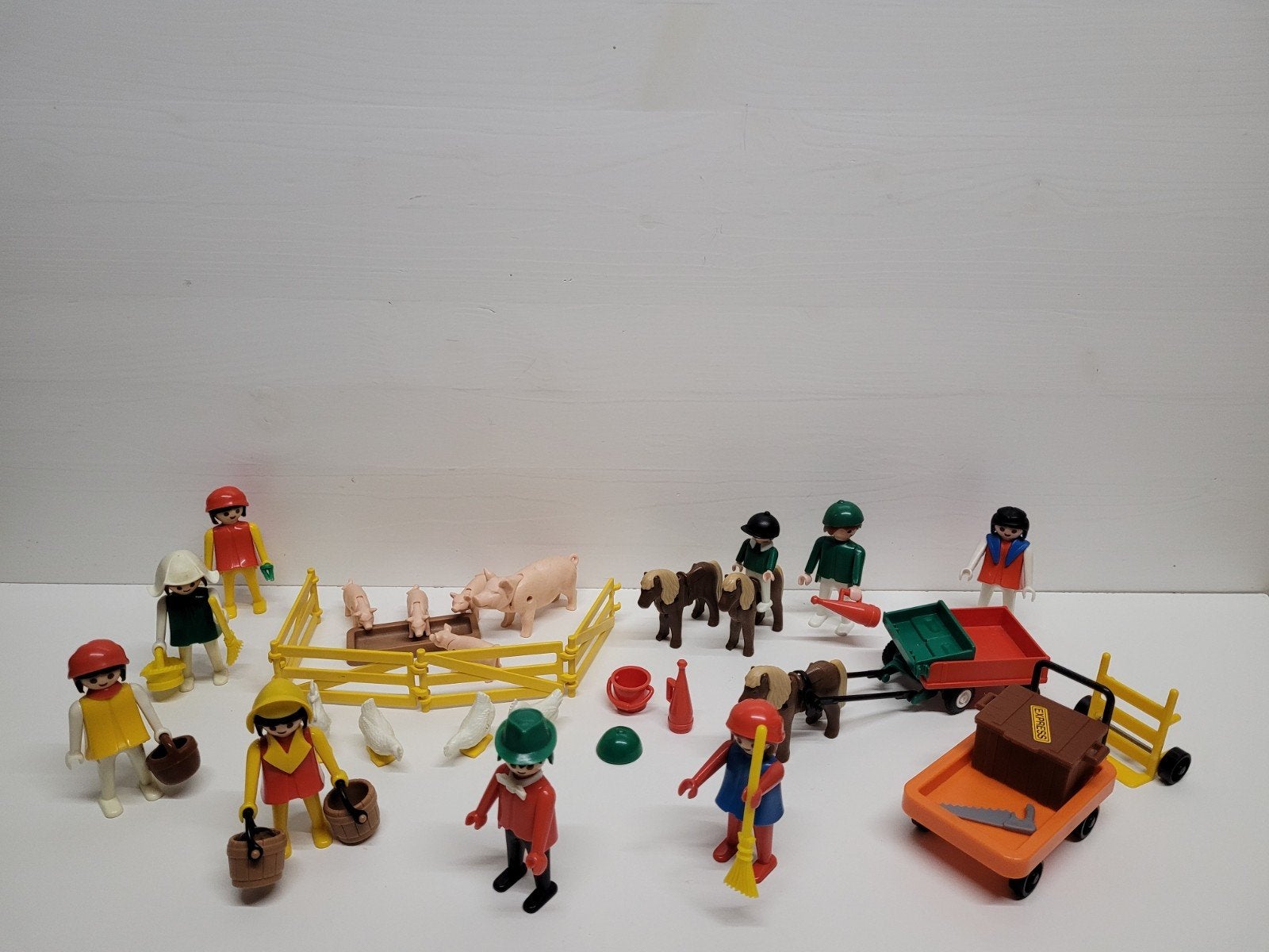 Playmobil Boerderij Set met Figuren en Dieren, Gebruikt, Complete set, Overige typen, Ophalen of Verzenden