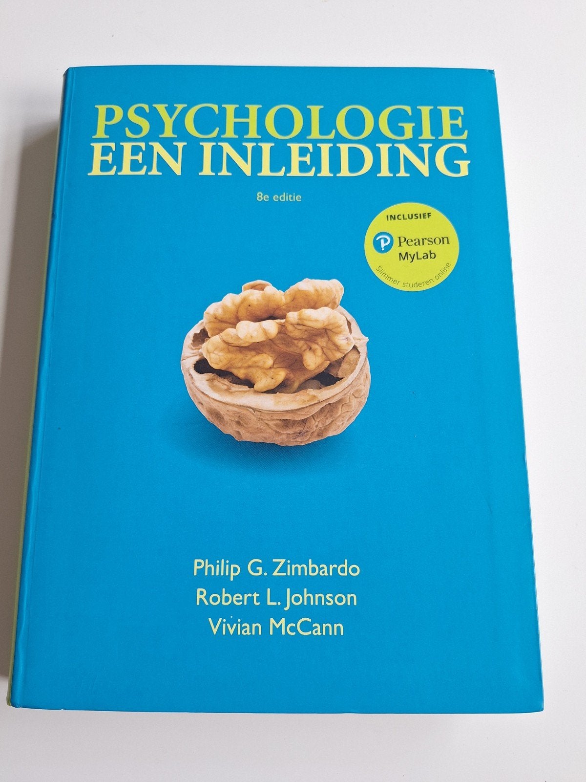 Psychologie een inleiding - 8e editie Zimbardo, Boeken, Studieboeken en Cursussen, Zo goed als nieuw, Gamma, Philip G. Zimbardo, Robert L. Johnson, Vivian McCann