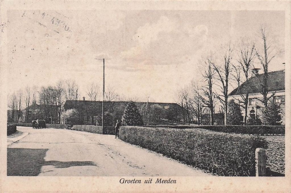 703-133-017 Groeten uit Meeden, Verzamelen, Ansichtkaarten | Nederland, Verzenden, Voor 1920, Groningen
