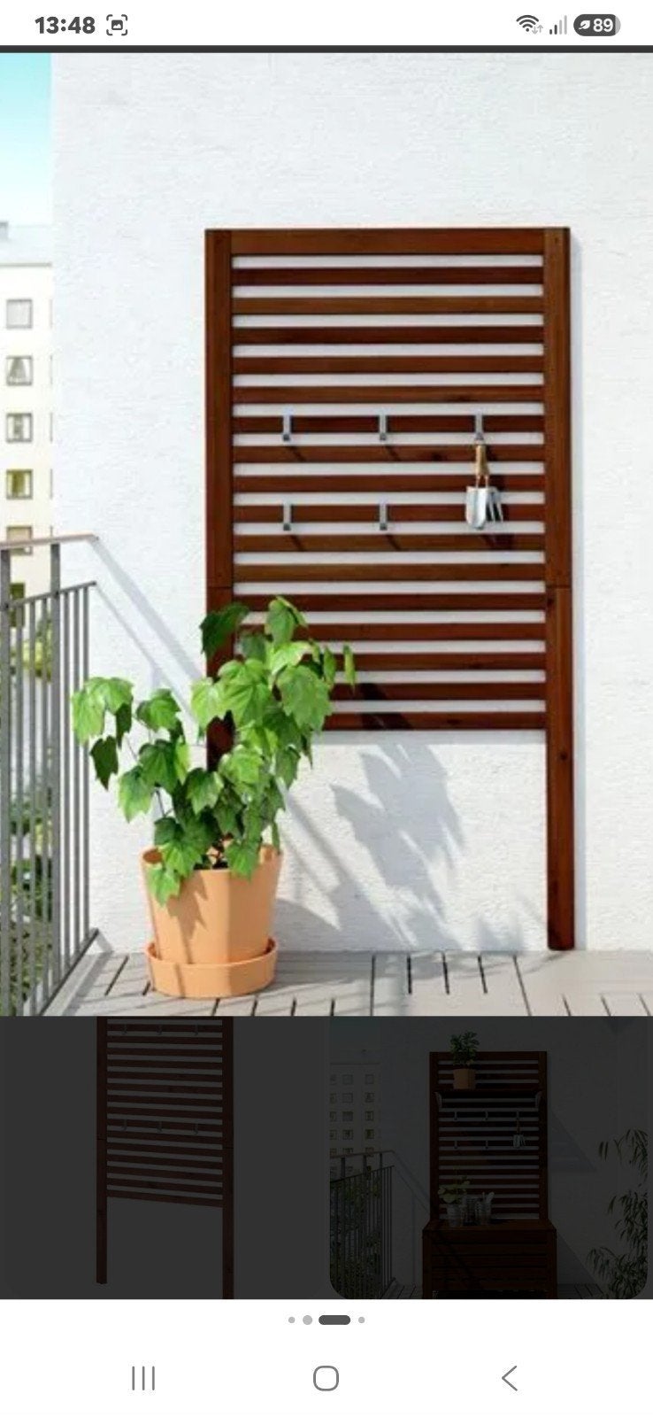ikea äpplaro 80 cm x 158 cm achterwand  NIEUW-- ophalen--, Ophalen