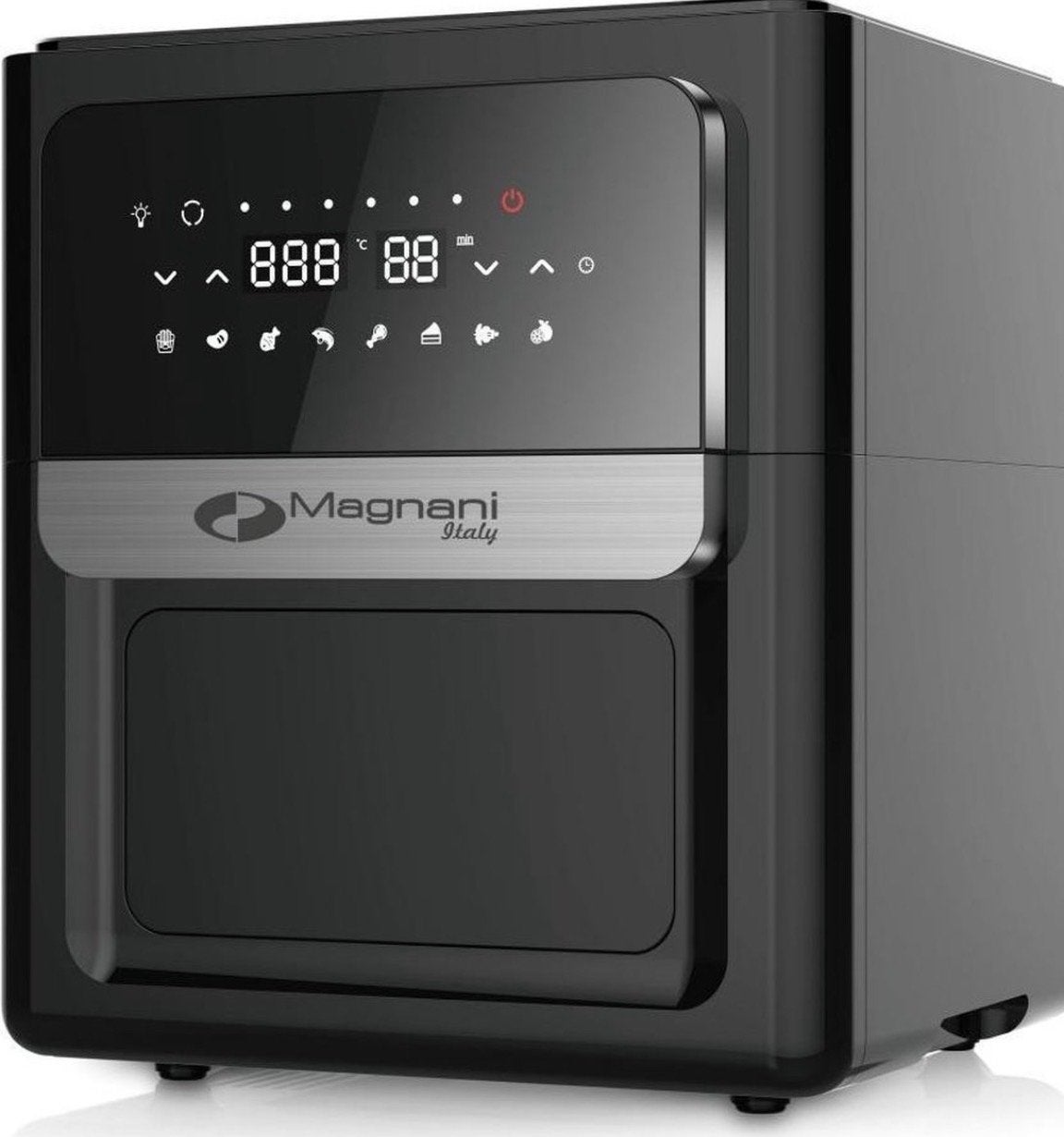Magnani Italy Digitale Airfryer Oven 12L - NIEUW, Ophalen of Verzenden, Nieuw, Airfryer XXL, 1500 gram of meer