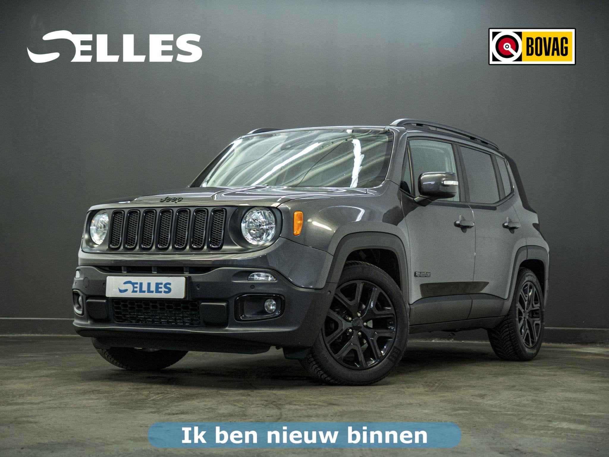 Jeep Renegade 1.4 MultiAir Night Eagle II Limited | Trekhaak, Auto's, Voorwielaandrijving, Stof, Gebruikt, 4 cilinders