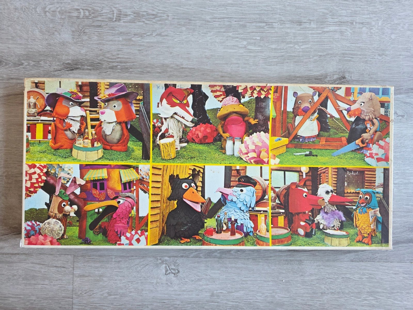 Vintage Fabeltjeskrant Puzzel 1974 - MM Chanowski, Gebruikt, ., ., 4 tot 6 jaar