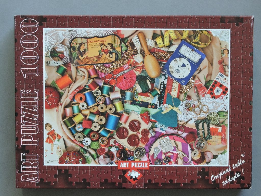 Legpuzzel Art Puzzle 1000 stukjes, Ophalen of Verzenden, 500 t/m 1500 stukjes, Zo goed als nieuw, Legpuzzel