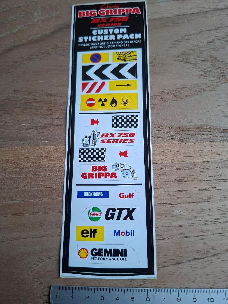 Stickervel big grippa, Ophalen of Verzenden, Zo goed als nieuw, Auto of Motor