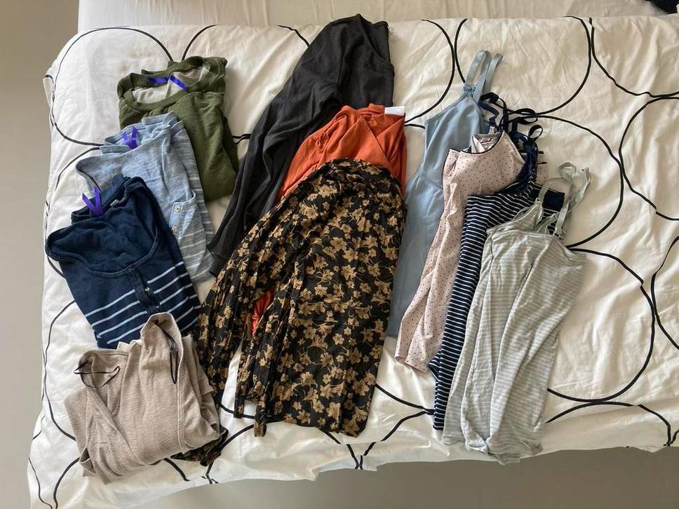 Zwangerschapskleding en borstvoedingskleding, Kleding | Dames, Positiekleding, Overige typen, Overige kleuren, Maat 42/44 (L)