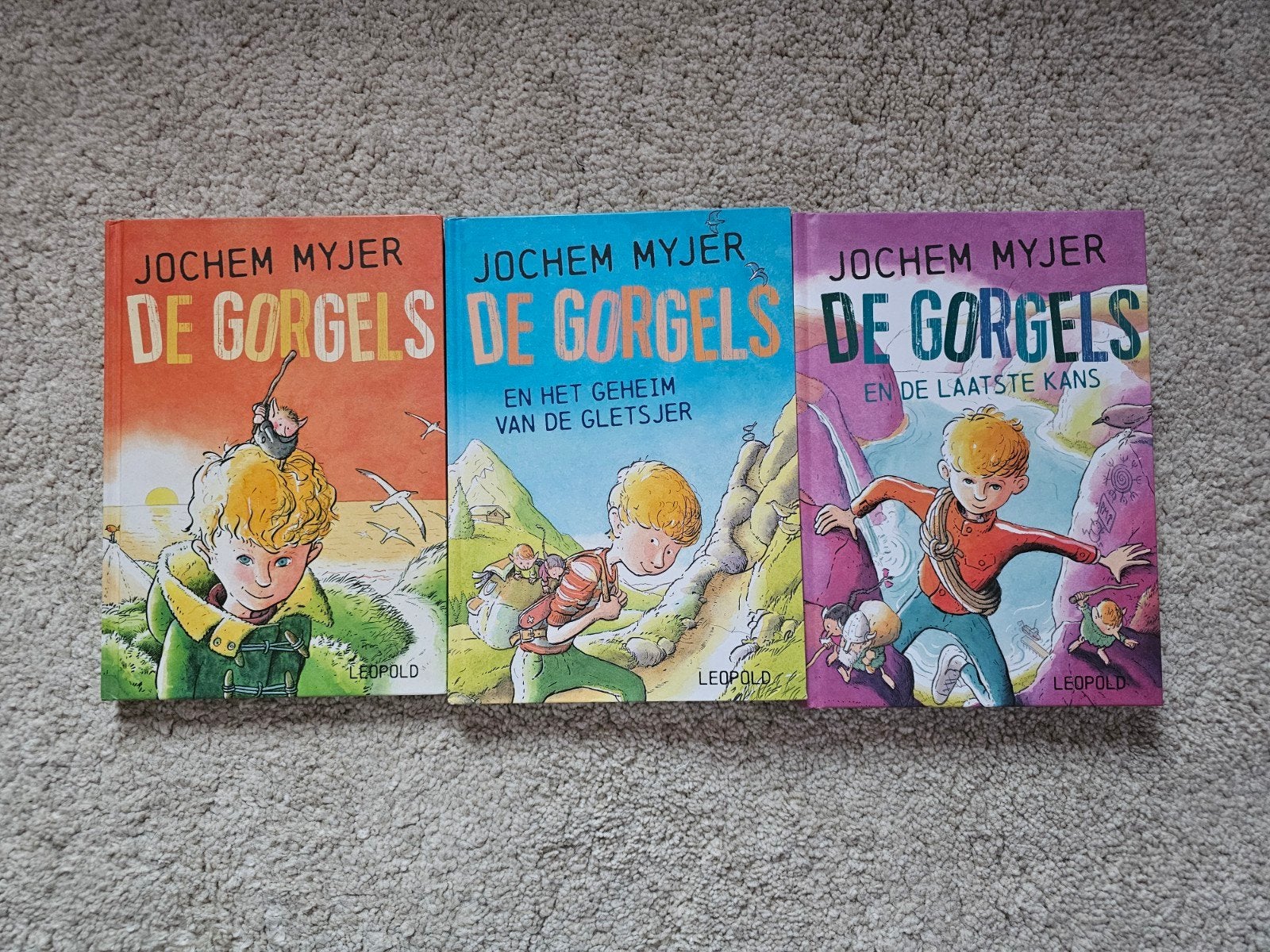 De Gorgels boekenreeks - Jochem Myjer (3 delen), Boeken, Ophalen of Verzenden, Zo goed als nieuw, Jochem Myjer