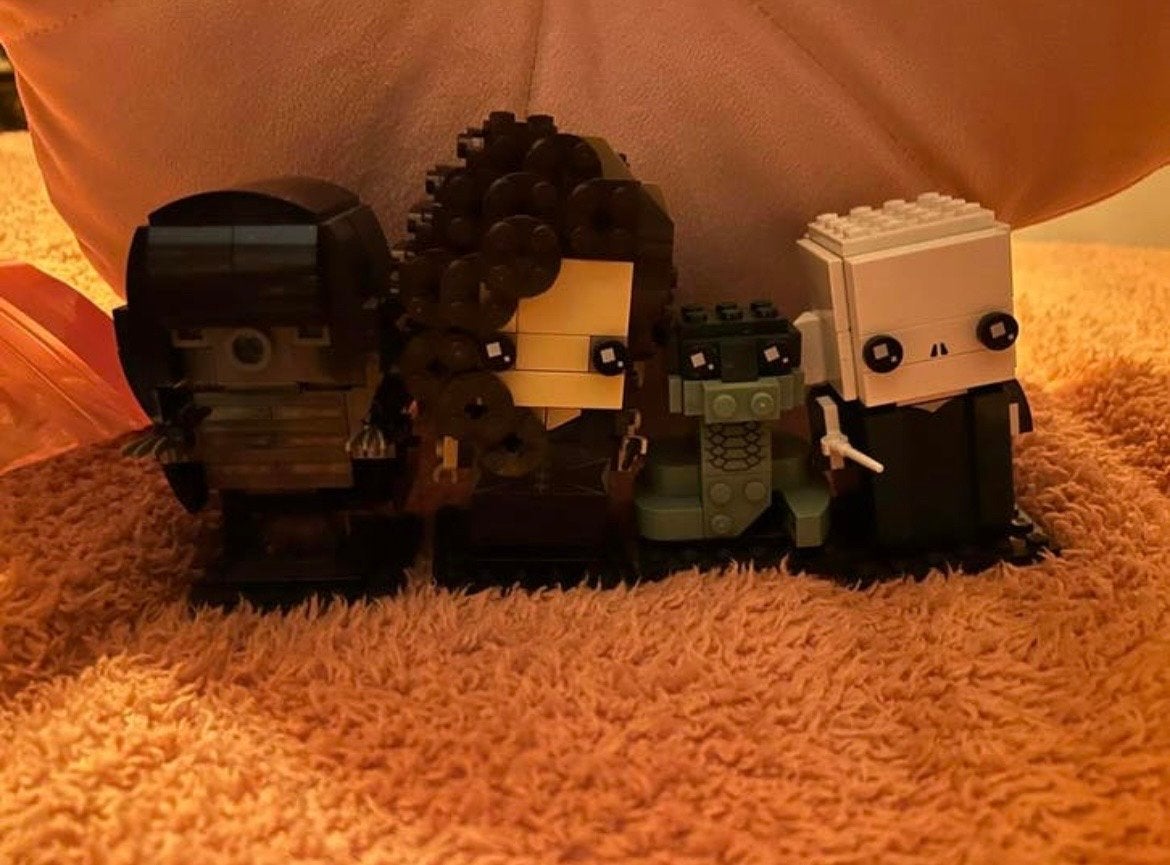 LEGO BrickHeadz Harry Potter set (Voldemort, Bellatrix, Nagi, Ophalen of Verzenden, Zo goed als nieuw, Overige merken