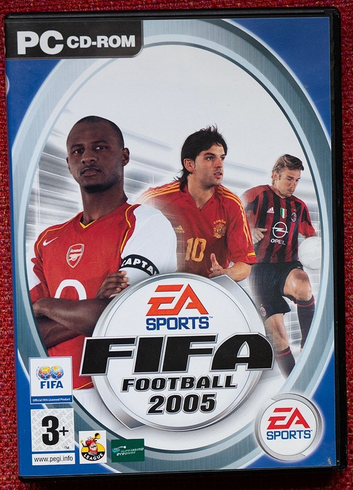 PC CD-Rom EA Sports Fifa Football 2005, 1 speler, Eén computer, Ophalen of Verzenden, Zo goed als nieuw
