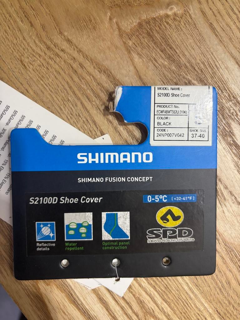 Nieuwe Shimano S2100D overschoenen (maat 37-40) met prijskaa, Heren, Schoenen, Nieuw, Overige maten