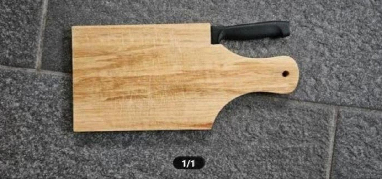 Broodplank plus mes, Ophalen of Verzenden