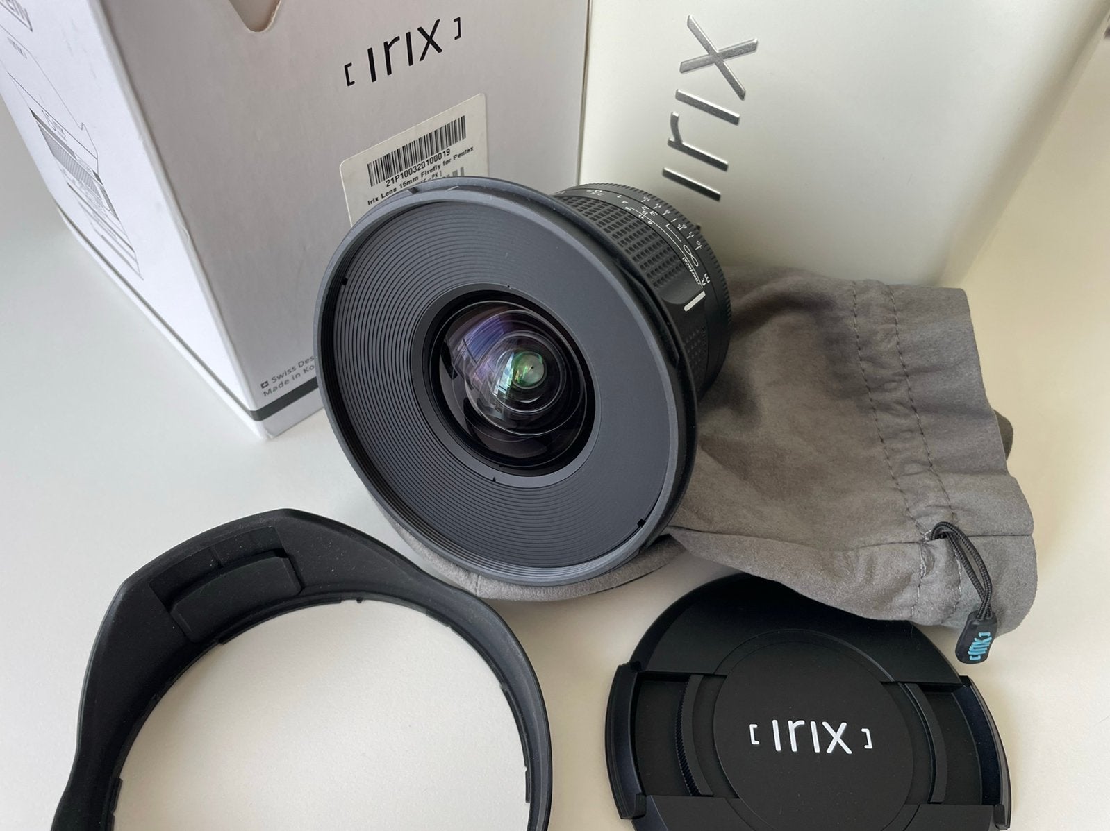 Irix 15mm f2.4 Firefly voor Pentax, Ophalen of Verzenden, Zo goed als nieuw
