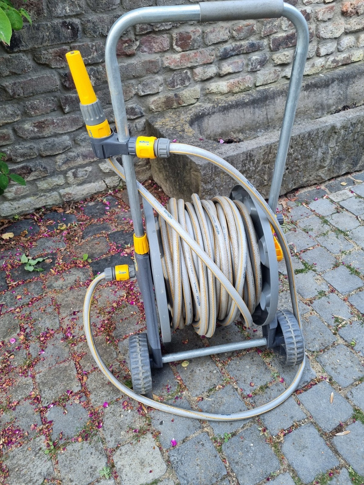 Tuinslang haspel Hozelock, Tuin en Terras, Tuinslangen, Ophalen, Gebruikt, Tuinslang