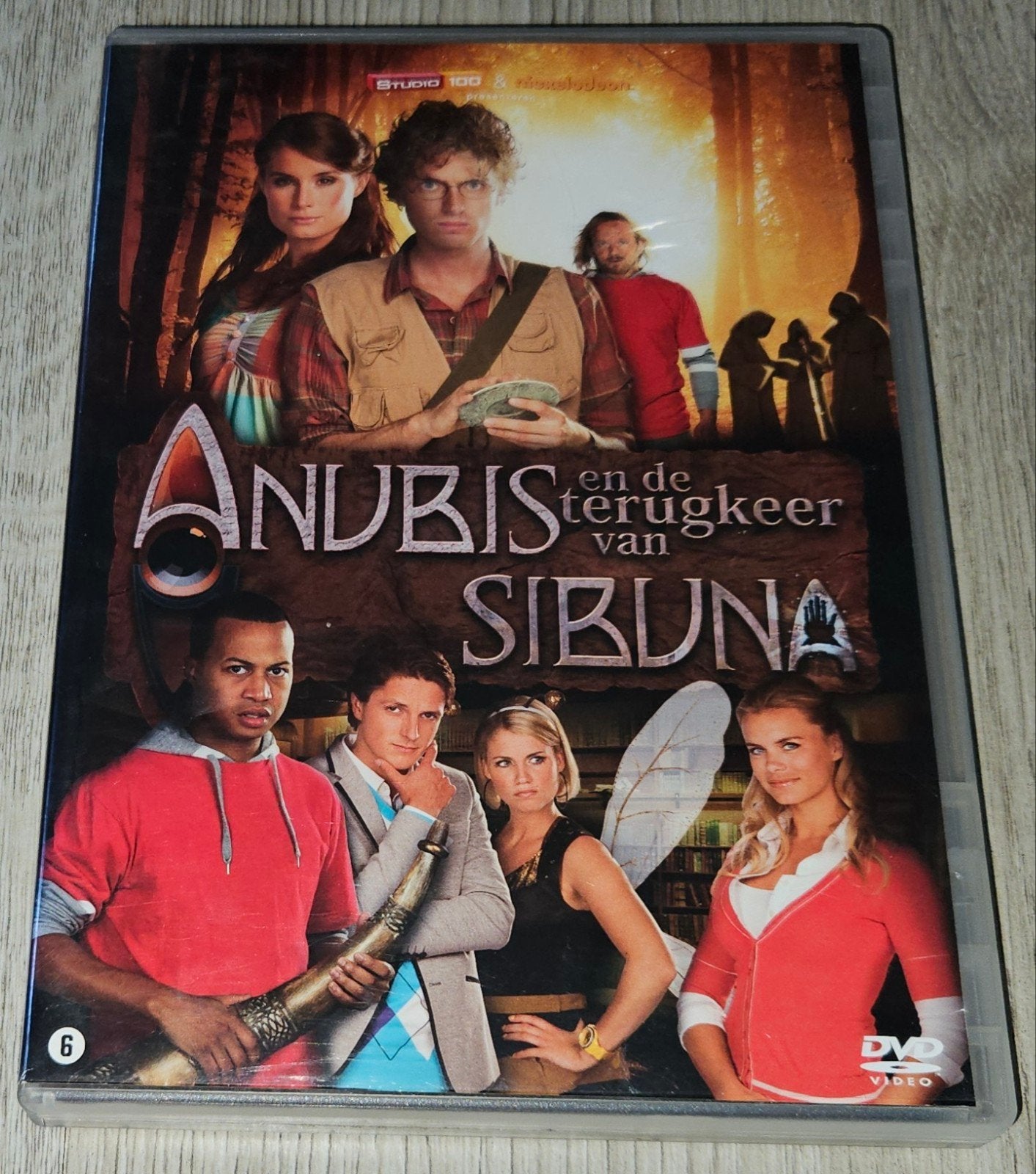 Het Huis Anubis en de Terugkeer van Sibuna DVD, Gebruikt, Alle leeftijden, Nederlands, Familie