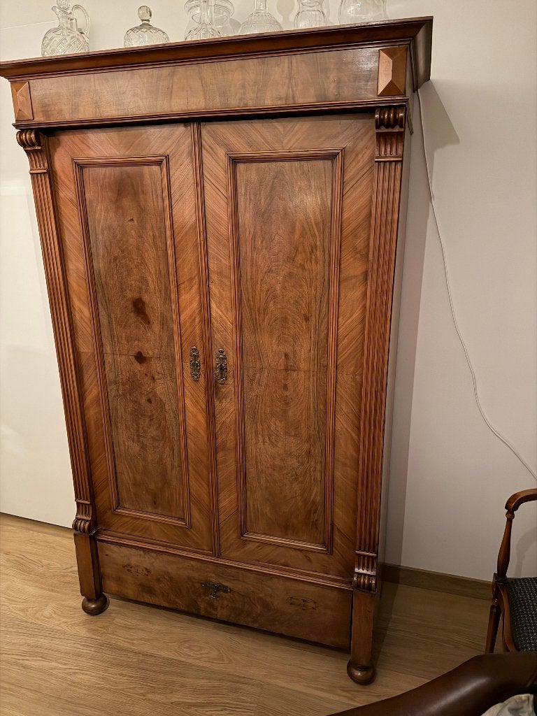 antieke servicekast, Ophalen