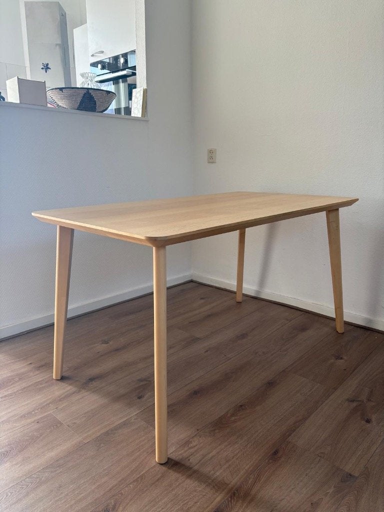 Eettafel / Dinning Table easy to assemble, Huis en Inrichting, Tafels | Eettafels, Ophalen, 100 tot 150 cm, Vierkant, 50 tot 100 cm