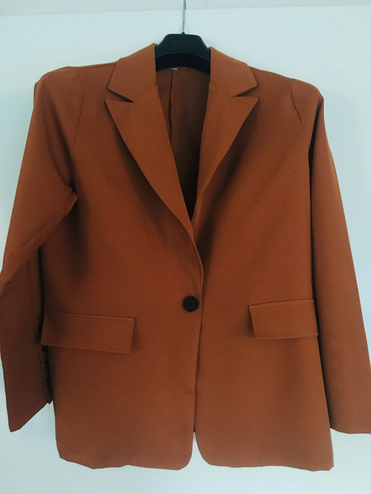 Nieuw colbert Cognac kleur maat 38 dames, Maat 38/40 (M), Bruin, Nieuw, Ophalen of Verzenden