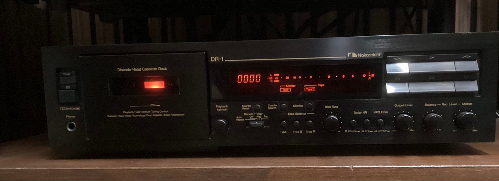 Nakamichi DR1, Enkel, Nakamichi, Nvt, Nvt