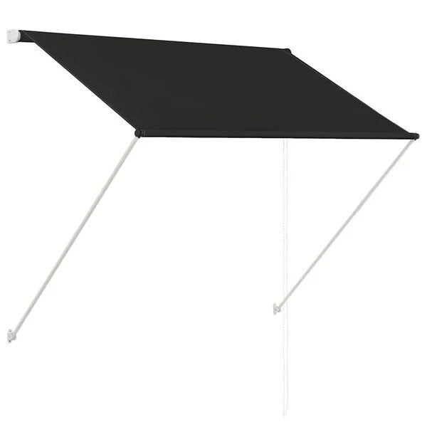 (Nieuw) vidaXL Luifel uittrekbaar 150x150 cm antraciet, Tuin en Terras, Ophalen, Nieuw, Minder dan 250 cm, 150 tot 300 cm