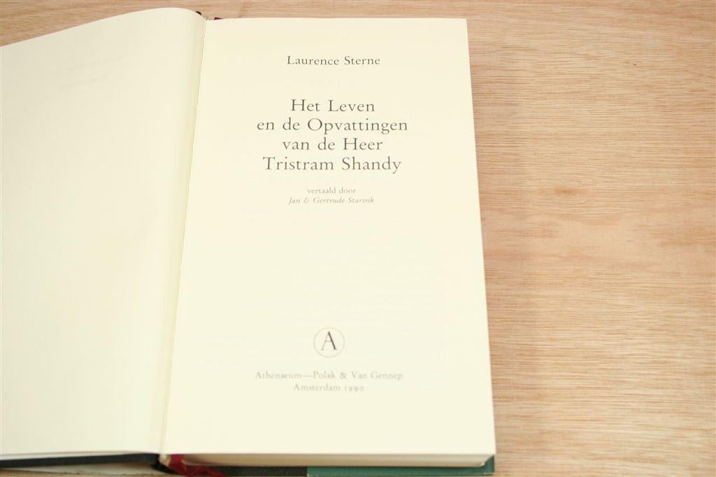 Leven van de Heer Tristram Shandy — Laurence Sterne [1990], Boeken, Ophalen of Verzenden, Gelezen