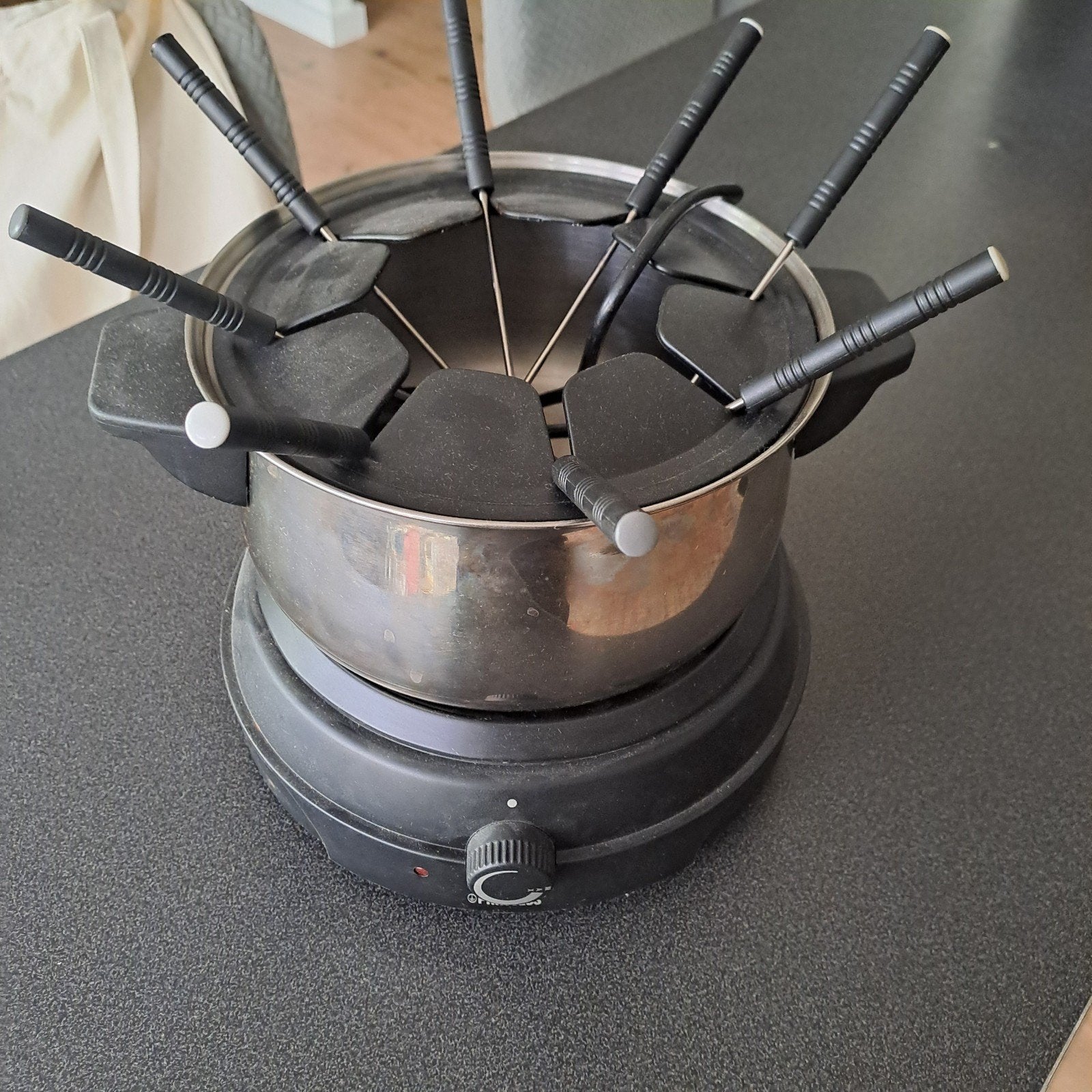 Princess Elektrische Fondueset - Compleet met 8 Vorkjes, Ophalen of Verzenden