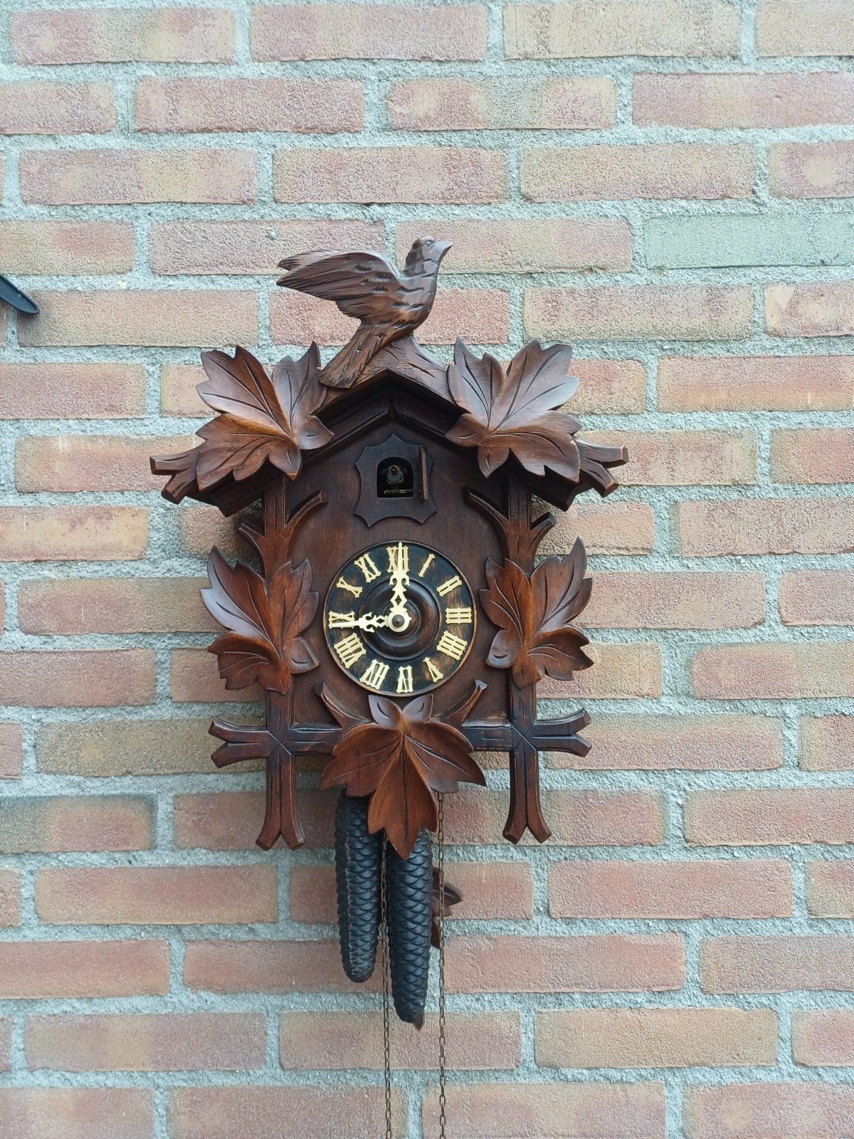 ANTIEKE GROTE KOEKOEK KLOK, Ophalen of Verzenden