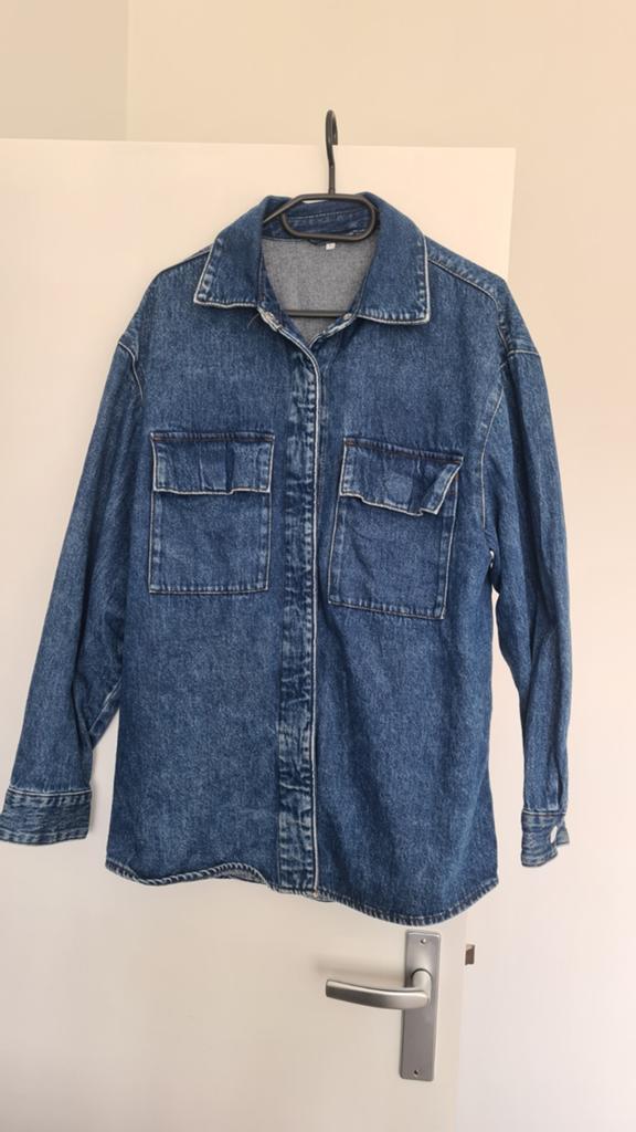 Spijkerjas C&A  maat  L, Kleding | Dames, Jassen | Zomer, Ophalen of Verzenden, Zo goed als nieuw, Maat 42/44 (L), Blauw