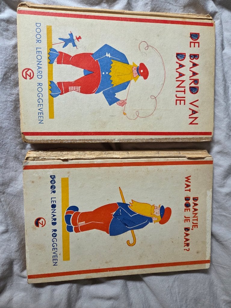 2 boeken van daantje, Gelezen, Fictie algemeen, Leonard Roggeveen, Ophalen of Verzenden