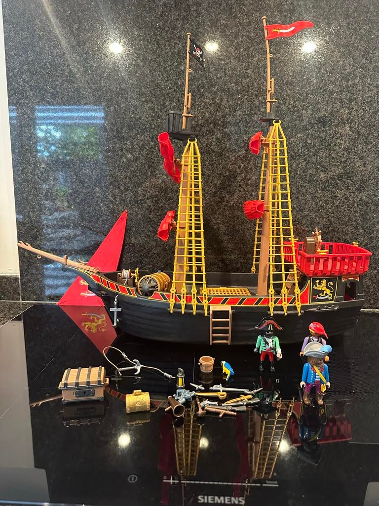 Playmobil Piratenschip, Ridderkasteel en Romeins Kamp etc, Kinderen en Baby's, Speelgoed | Playmobil, Ophalen of Verzenden, Gebruikt