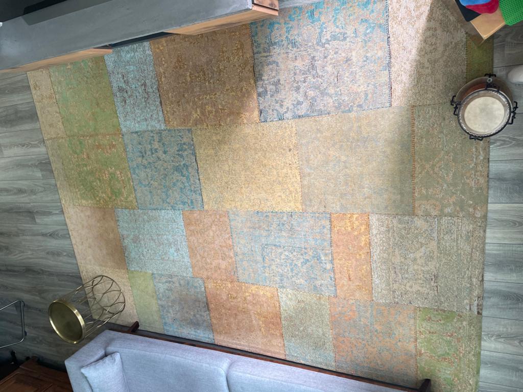 Vloerkleed patchwork 200x280 Trinity Creations gratis, Ophalen, Gebruikt, Overige kleuren, 200 cm of meer