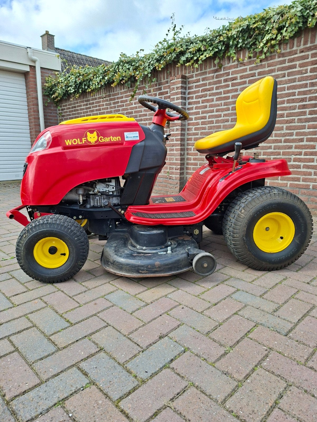 Te koop wolf garten zitmaaier, Ophalen