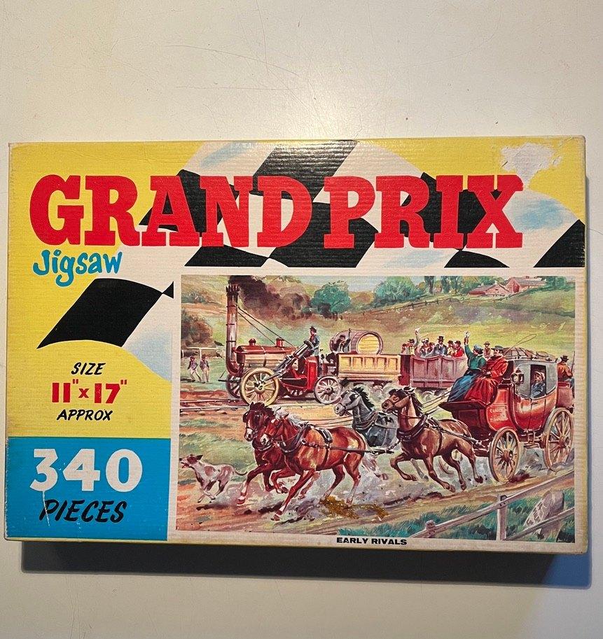 Oude legpuzzel Early Rivals, Hobby en Vrije tijd, Ophalen of Verzenden, Minder dan 500 stukjes, Gebruikt