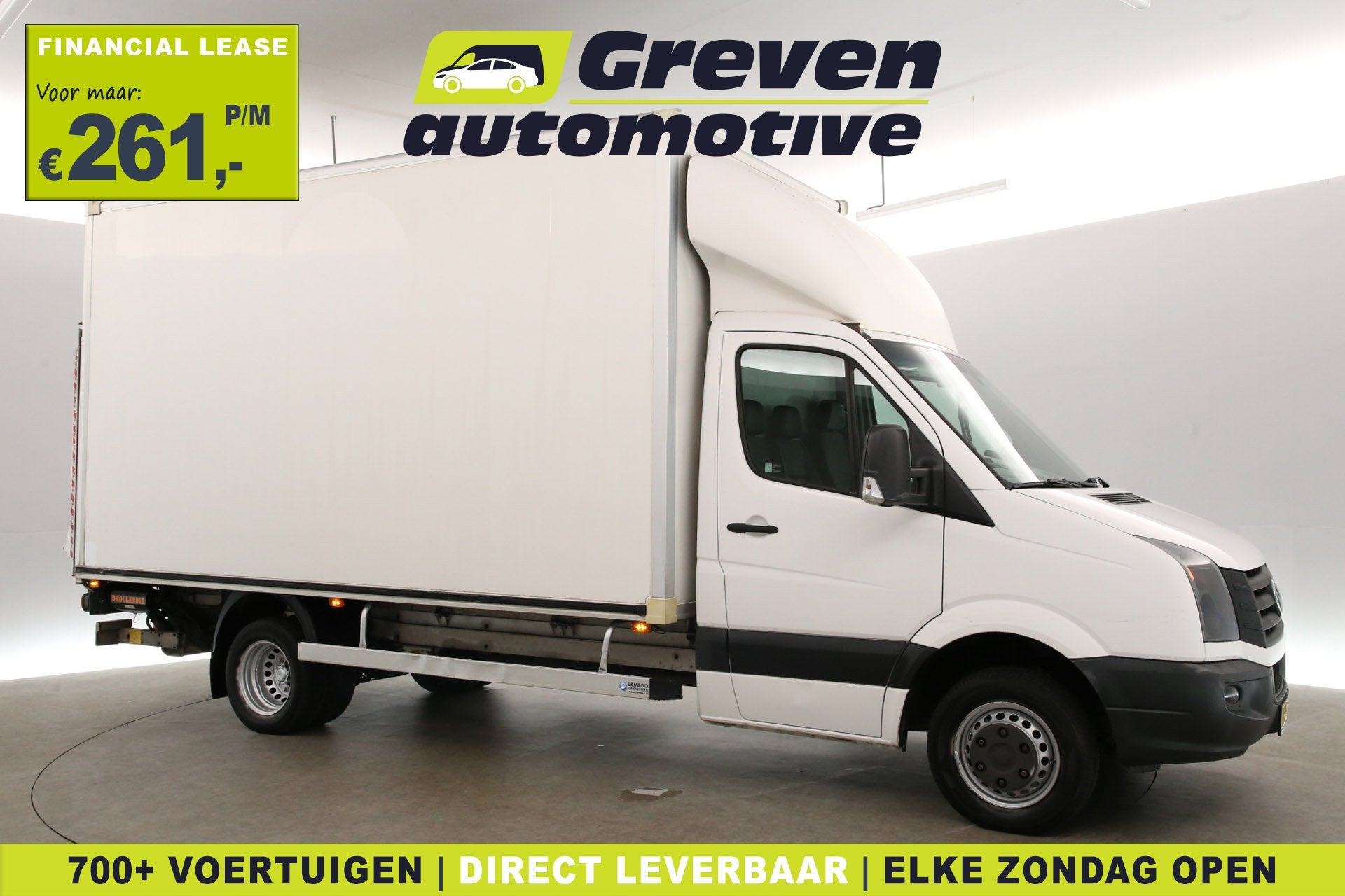 Volkswagen Crafter 2.0 TDI | Marge | Bakwagen | Dubbellucht, 2895 kg, Electronic Stability Program (ESP), Gebruikt, Euro 6