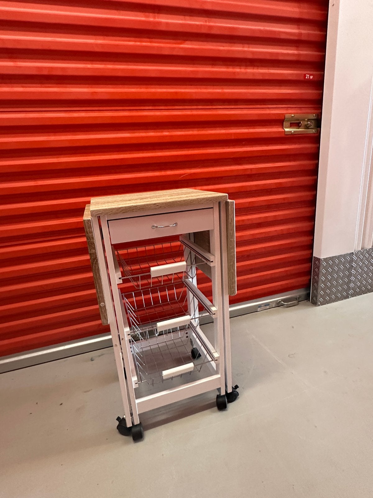 Keukentrolley, Ophalen, 50 tot 100 cm, Zo goed als nieuw, Minder dan 100 cm