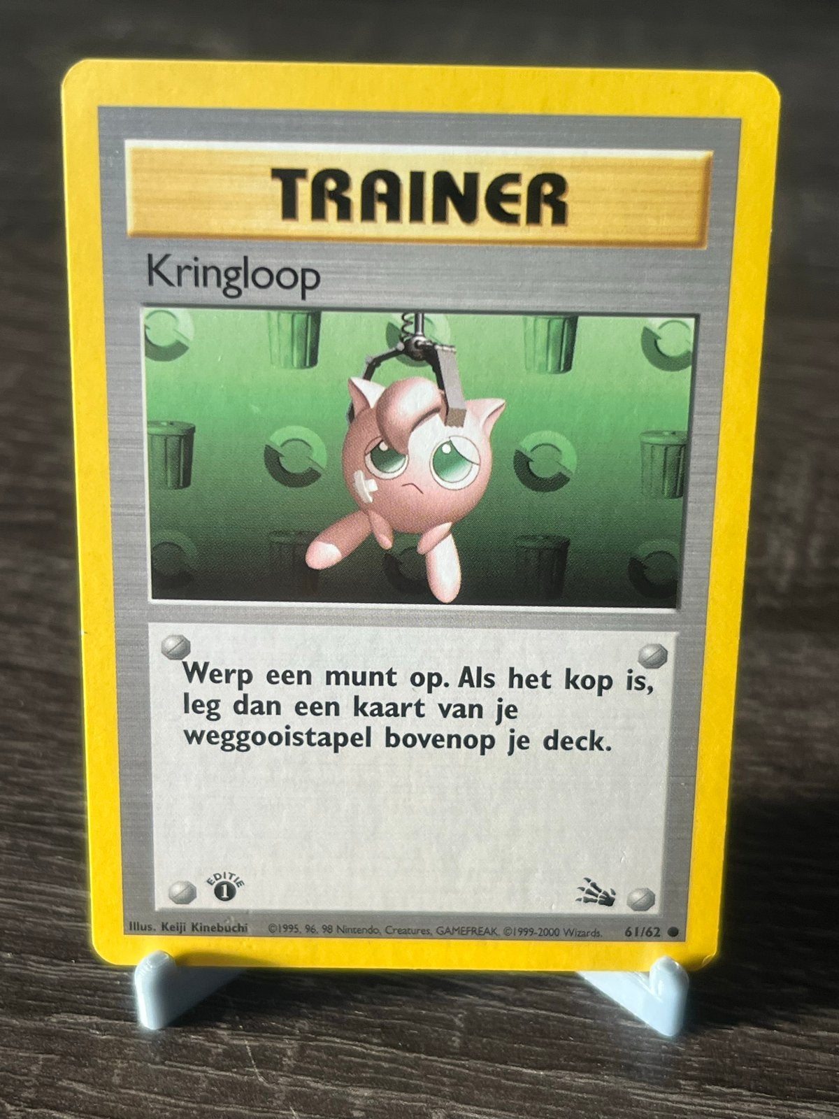Kringloop (Recycle) 61/62 1e editie NL - EX, Ophalen of Verzenden, Gebruikt, Losse kaart
