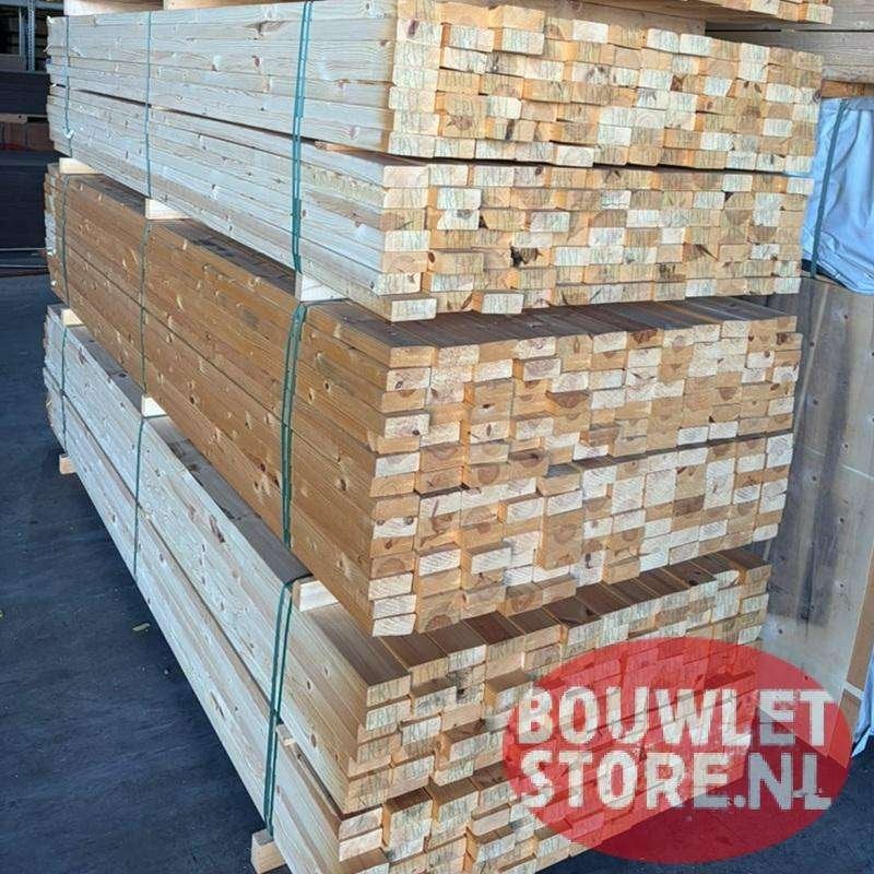 Vuren balken SLS | vurenhouten balk CLS 38x89 mm 3000mm, Doe-het-zelf en Verbouw, 25 tot 50 mm, Nieuw, Ophalen of Verzenden, 300 cm of meer