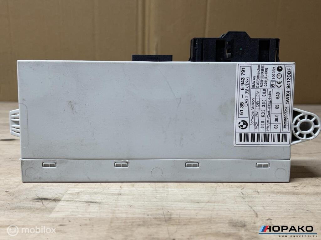 CAS module BMW 1/3 serie e9x e8x | 61356943791, Auto-onderdelen, Elektronica en Kabels, Gebruikt, Einsteinlaan 5 rijswijk, Bmw