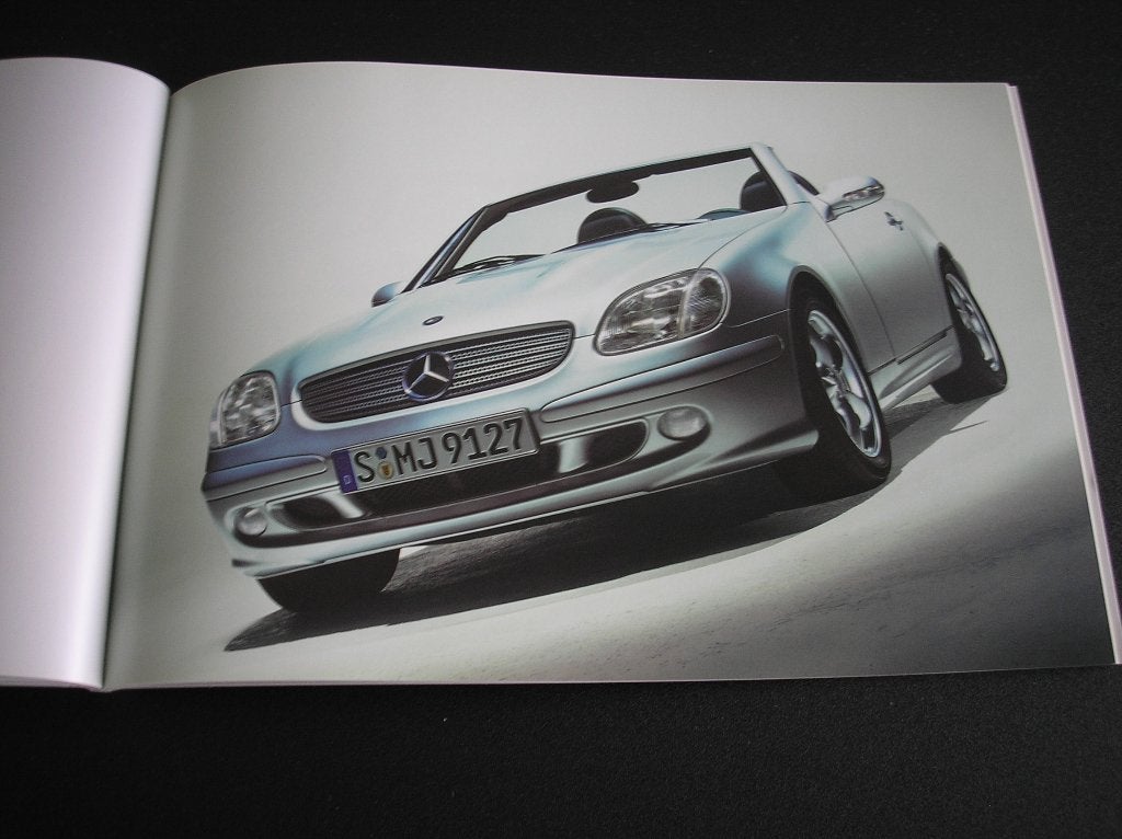 Mercedes-Benz. De SLK-Klasse  Roadster, R170, augustus, 2001, Ophalen of Verzenden, Zo goed als nieuw, Mercedes
