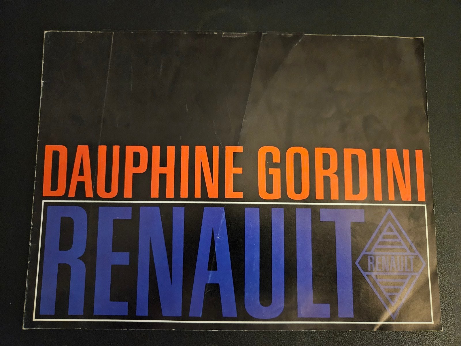 Brochure Renault Dauphine Gordini 1967, Ophalen of Verzenden, Zo goed als nieuw, Renault