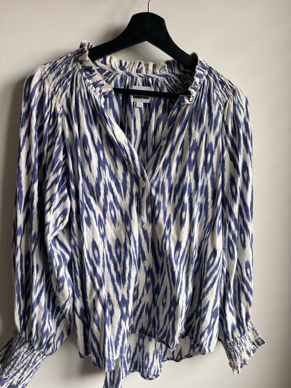 Bellerose blouse, Ophalen of Verzenden, Zo goed als nieuw, Maat 38/40 (M), Blauw