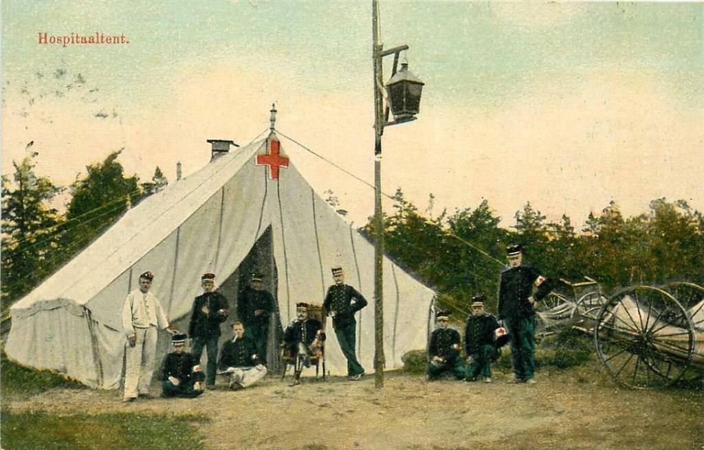 381-192-007 Hospitaaltent, Verzenden, Voor 1920
