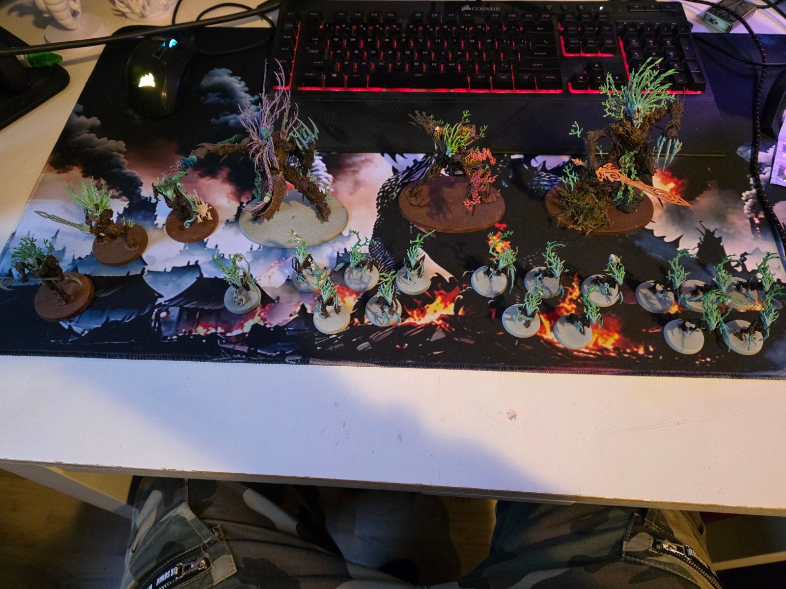 Warhammer Age of Sigmar Sylvaneth Leger, Gebruikt, Figuurtje(s), Warhammer, Ophalen of Verzenden