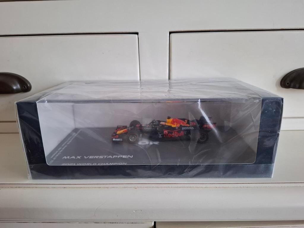 Spark 1:43 REDBULL Honda RB16B - Max Verstappen Abu Dhabi, Ophalen of Verzenden, Nieuw, Auto, Overige merken