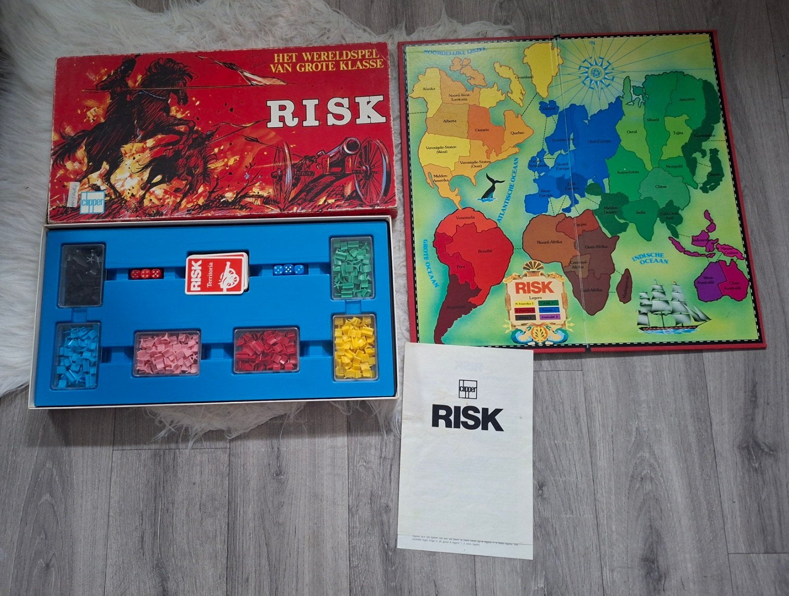Risk vintage compleet, Ophalen of Verzenden, Gebruikt